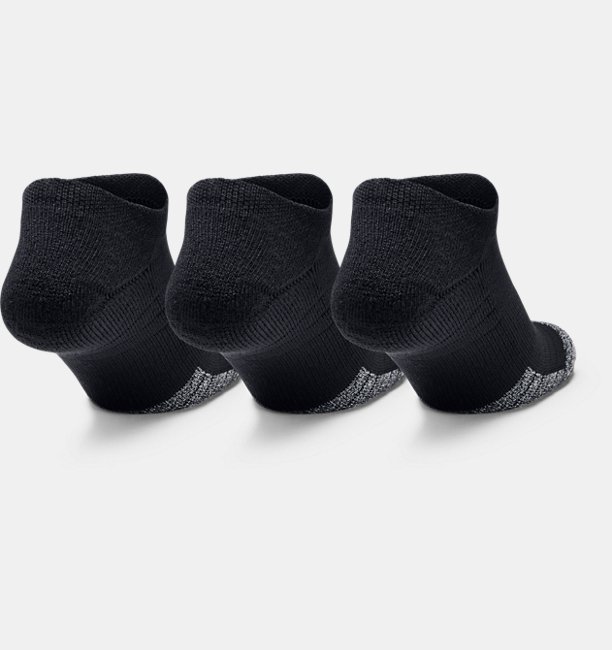 Adult HeatGear® No Show Socks 3-Pack
